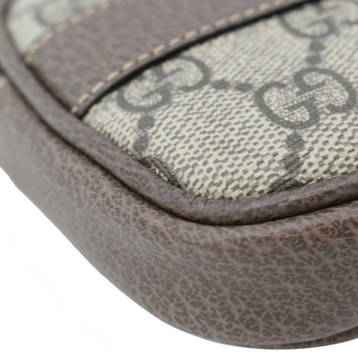GUCCI Ophidia GG Supreme Canvas Web Belt Bag Brown 519308