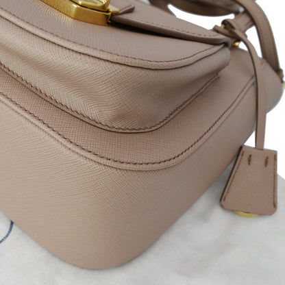 PRADA Lux Metropolis Saffiano Leather Tote Bag Cipria  - Hot Deals