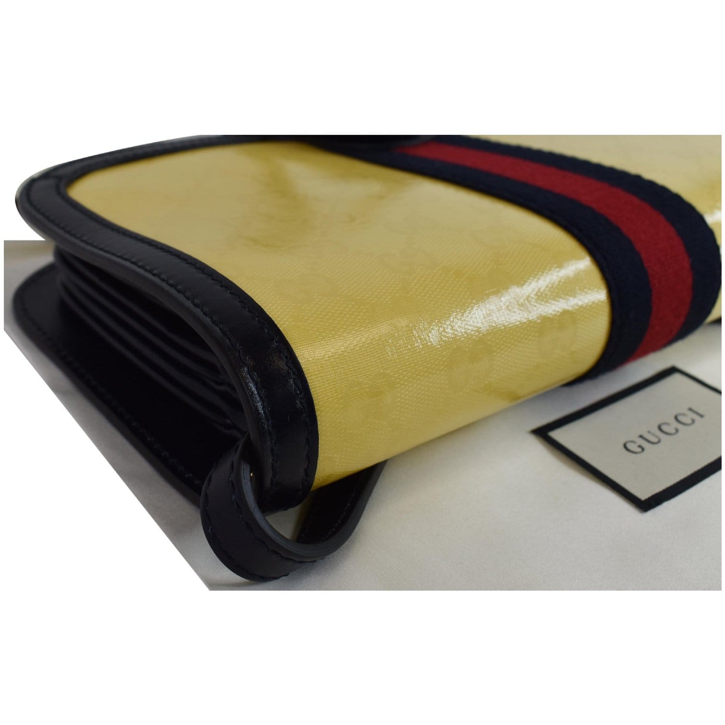 GUCCI Imprime Web Ophidia Messenger Bag 547799 Yellow