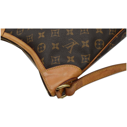 LOUIS VUITTON Odeon PM Monogram Canvas Crossbody Bag Brown
