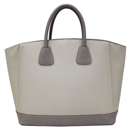 PRADA Saffiano Lux Bicolor Tote Bag