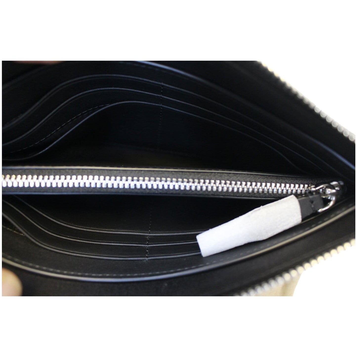 BURBERRY London Check Ziparound Wallet