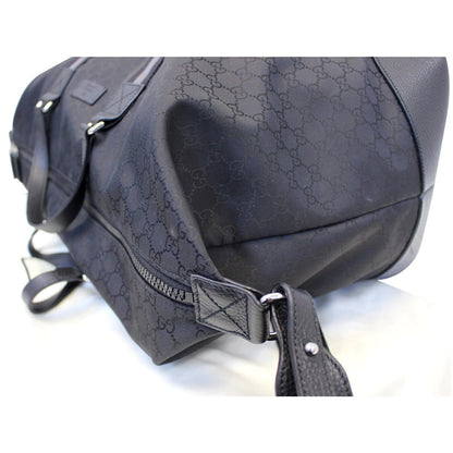 Gucci Nylon GG Guccissima XL Travel Duffle Luggage Bag 449180