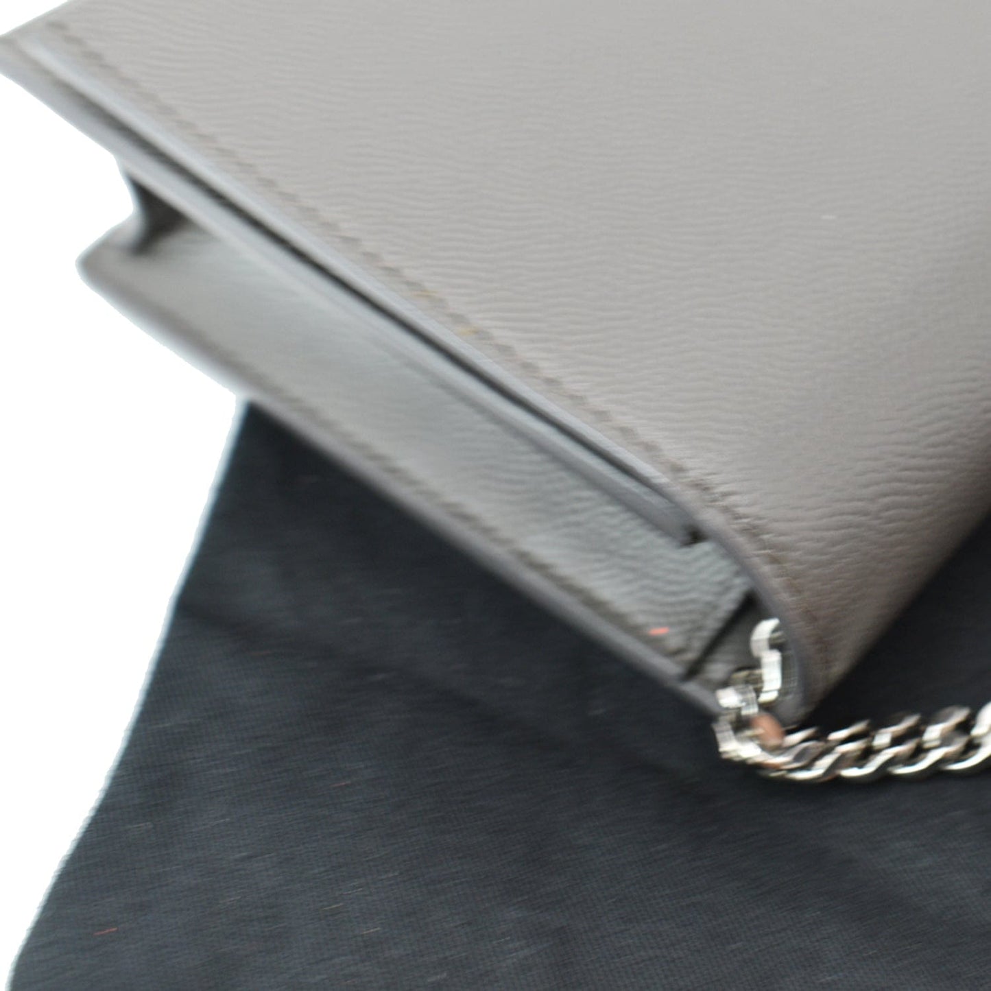 YVES SAINT LAURENT Small Kate Tassel Leather Shoulder Bag Grey - Hot Deals