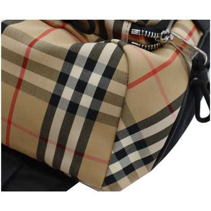 BURBERRY Vintage Leo Check Nylon Belt Pack Multicolor - Final Sale