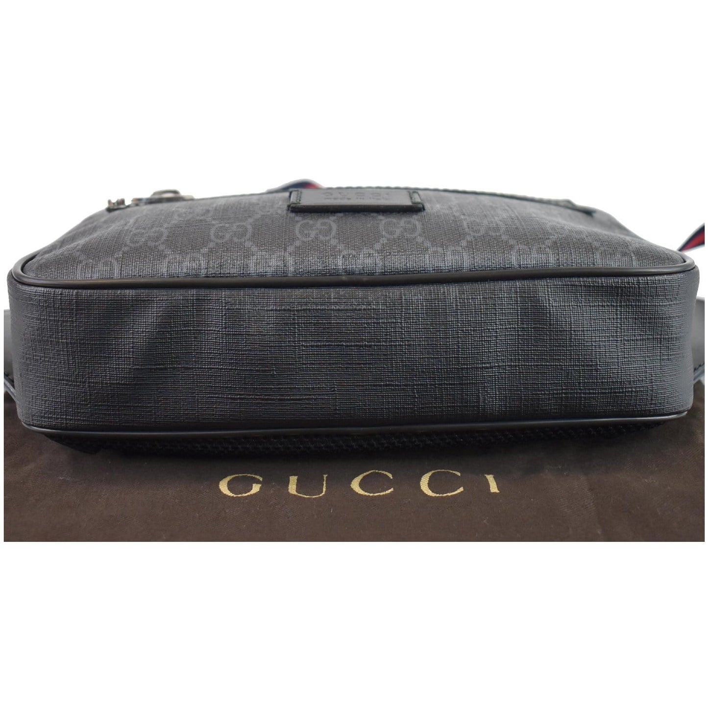 GUCCI GG Supreme Belt Bumbag Black 474293 - Last Call