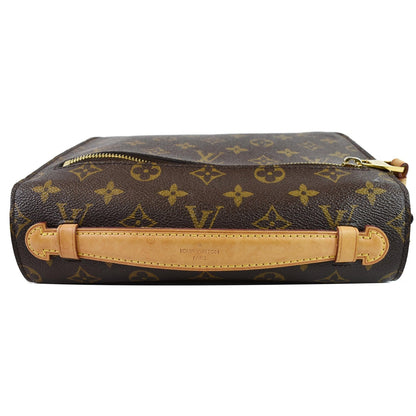 LOUIS VUITTON  Metis Pochette Monogram Canvas Crossbody Bag Brown
