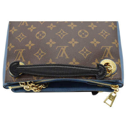 LOUIS VUITTON Surene BB Monogram Canvas Shoulder Bag Blue Jean