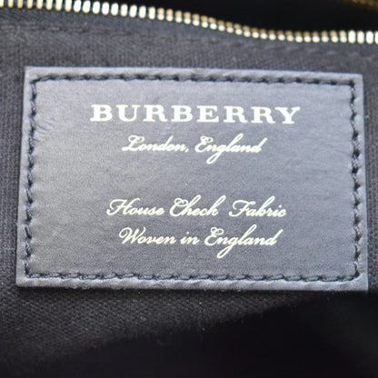 BURBERRY Banner Medium House Check Tote Bag Tan