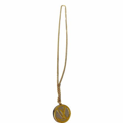 LOUIS VUITTON Louise Long Necklace Gold M64281