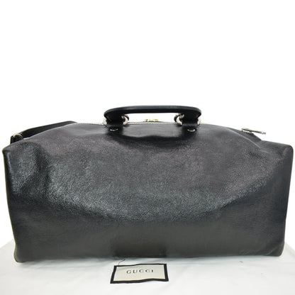 GUCCI Morpheus Leather Convertible Backpack Bag Black 587866 - Hot Deals