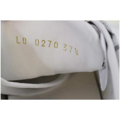 LOUIS VUITTON Since 1854 Stellar Jacquard Leather Sneaker Grey Size 7.5
