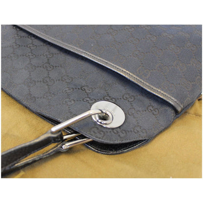 GUCCI GG Monogram Medium Eclipse Shoulder Bag Black