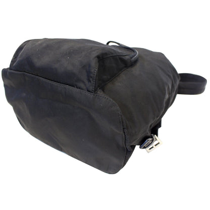PRADA Nylon Backpack Bag Black
