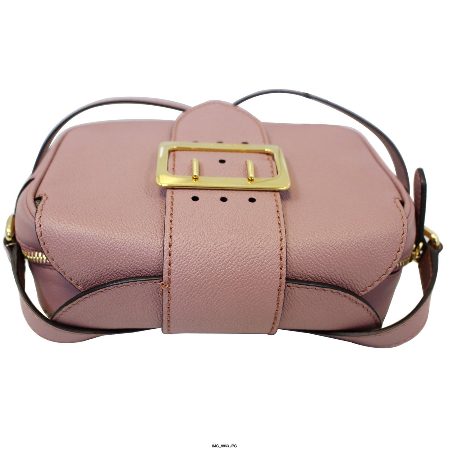 BURBERRY Medley Small Buckle Crossbody Bag Light Pink