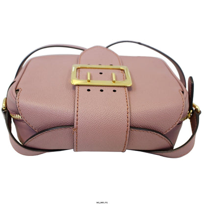 BURBERRY Medley Small Buckle Crossbody Bag Light Pink