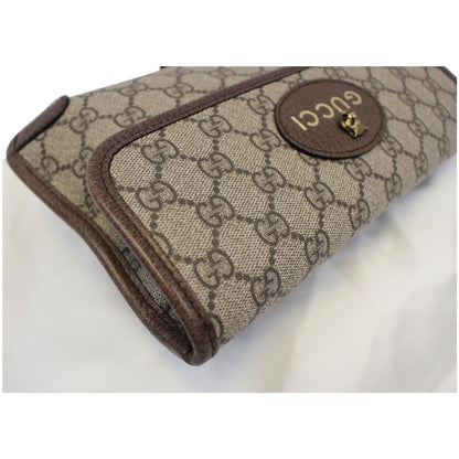 GUCCI GG Supreme Canvas Belt Waist Bag Brown/Beige 493930