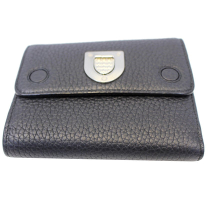 Christian Dior Noir Black Leather Wallet