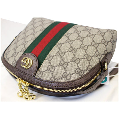 GUCCI Ophidia GG Supreme Monogram Web Shoulder Crossbody Bag