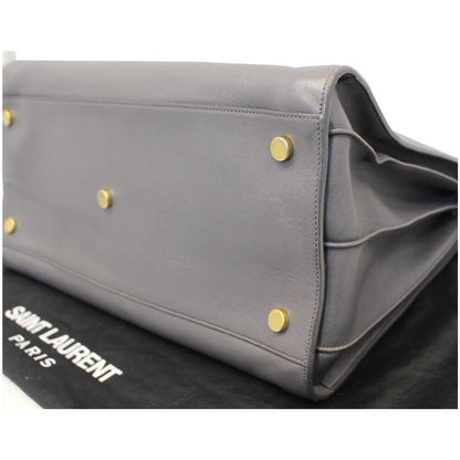 YVES SAINT LAURENT Sac de Jour Medium Calfskin Leather Satchel Bag - 15% OFF