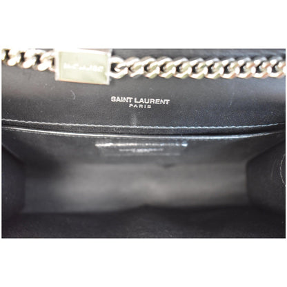 YVES SAINT LAURENT Kate Medium Leather Crossbody Bag Neon Pink