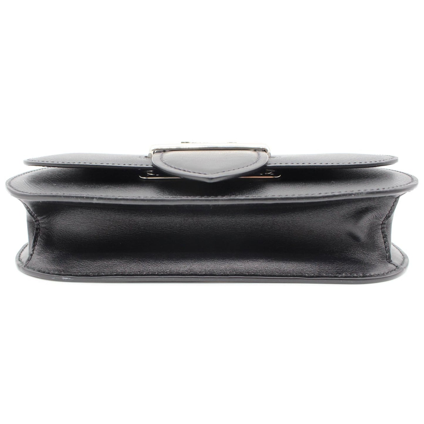 PRADA City Sidonie Small Leather Crossbody Bag Black