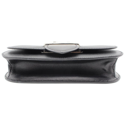 PRADA City Sidonie Small Leather Crossbody Bag Black
