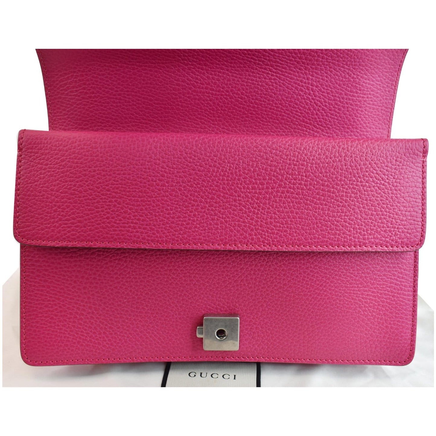 GUCCI Dionysus Small Leather Shoulder Bag 400249 Pink