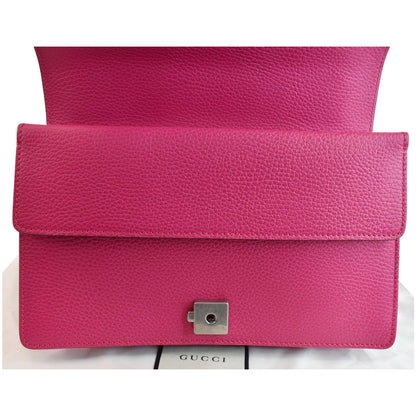 GUCCI Dionysus Small Leather Shoulder Bag 400249 Pink