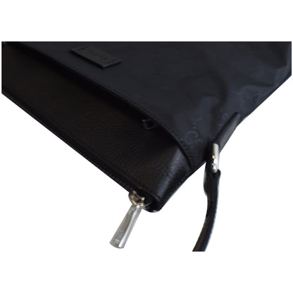 GUCCI GG Monogram Nylon Small Messenger Bag Black 510342