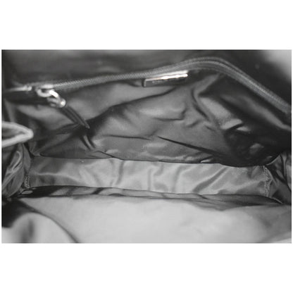 PRADA Large Padded Re-Nylon Shoulder Bag Black
