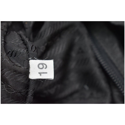 PRADA Nylon Backpack Bag Black