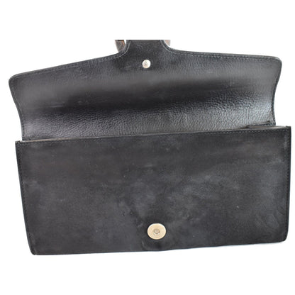 GUCCI Dionysus Small Velvet Clutch Bag Black 425250