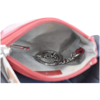 CHANEL CC Key Ring Lambskin Leather Coin Case Purse Red - Last Call