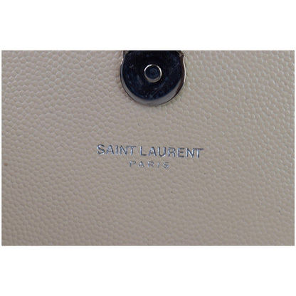 YVES SAINT LAURENT Kate Medium Leather Crossbody Bag Beige