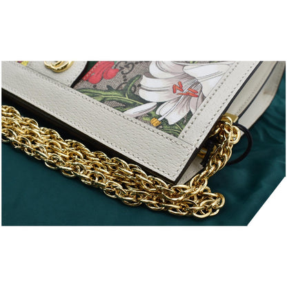 Gucci Ophidia Flora GG Supreme Canvas Shoulder Bag Multicolor 503877