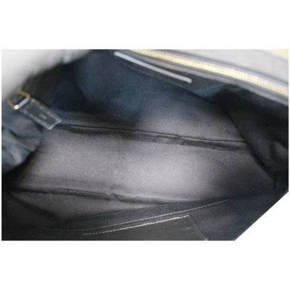 YVES SAINT LAURENT Jamie Giant Lambskin Leather Shoulder Bag Black