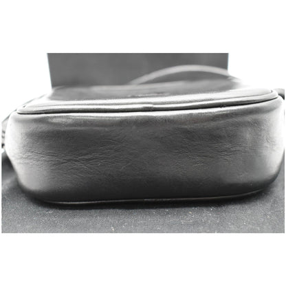 YVES SAINT LAURENT Blogger Leather Crossbody Bag Black - 20% OFF