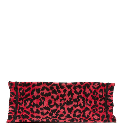 Christian Dior Book Tote Fuchsia Leopard Canvas