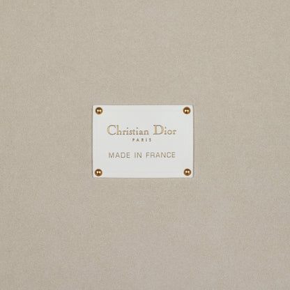 Christian Dior Micro Lady Dior with Small Trunk Multicolor Embroidered Calfskin Light Gold Hardware