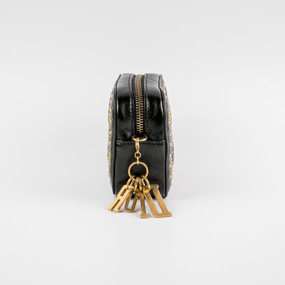 Christian Dior Studded Mini Black Camera Bag