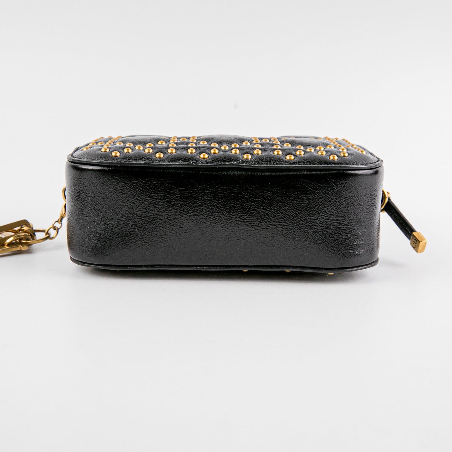Christian Dior Studded Mini Black Camera Bag