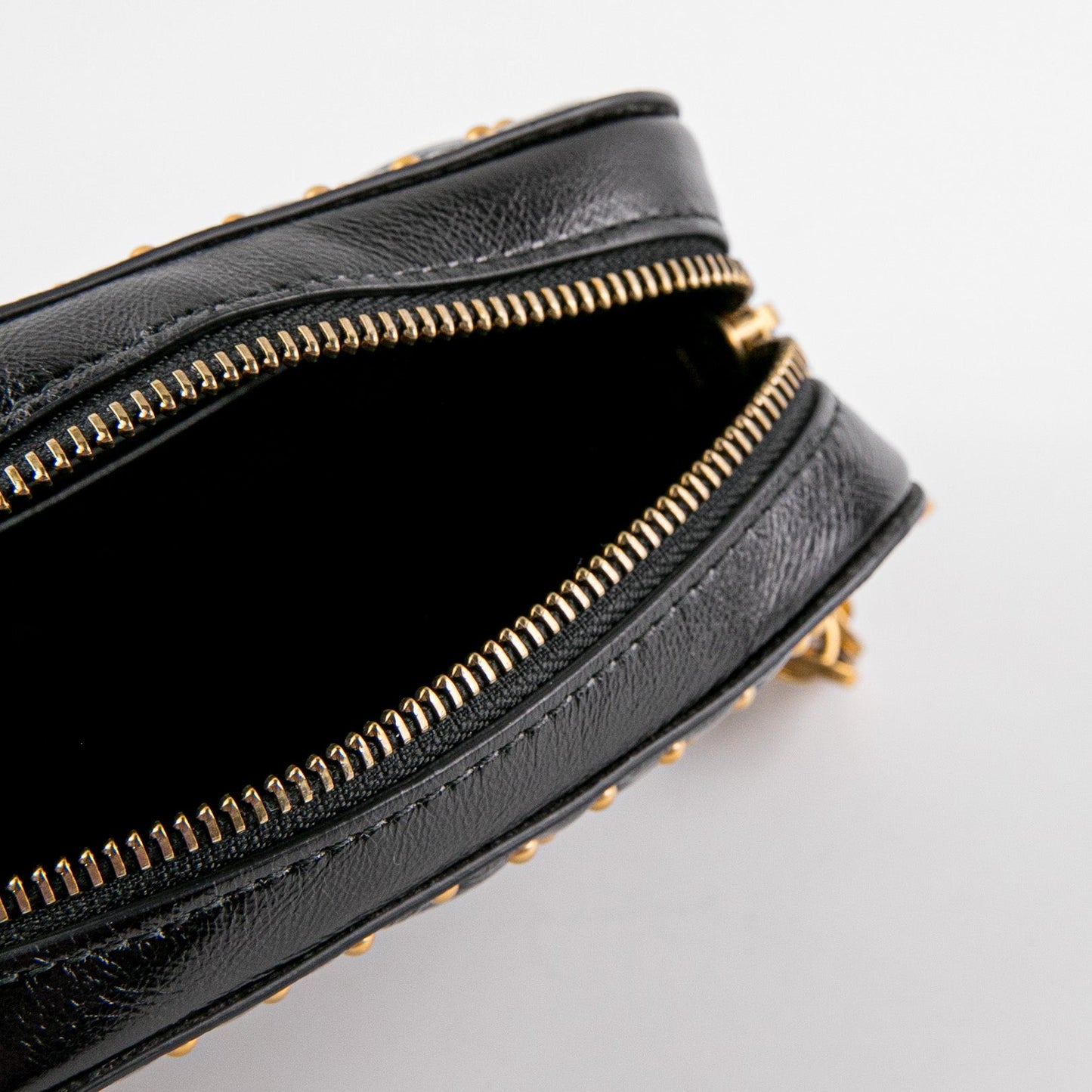 Christian Dior Studded Mini Black Camera Bag