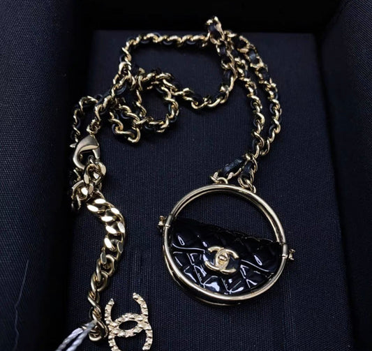 Chanel 23C Hula Hoop Bag Necklace
