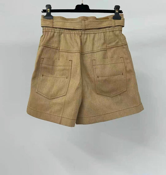 Hermes 24SS lace-up shorts, size fr36, brand new with tag,