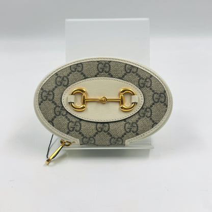 Gucci 1955 GG Supreme Horsebit Coin Case Wallet TWS