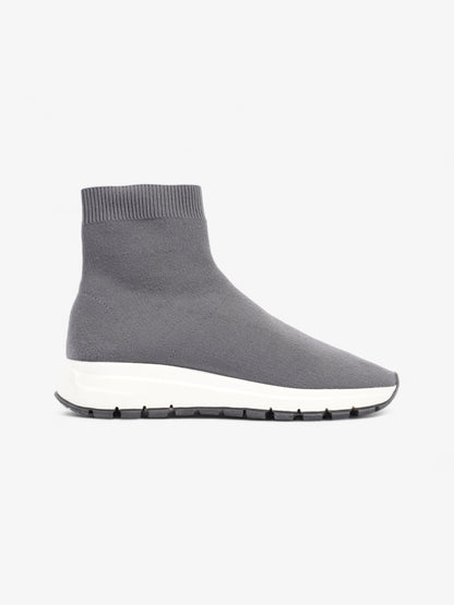 Prada Knit Sneakers Grey Cotton EU 38 UK 5