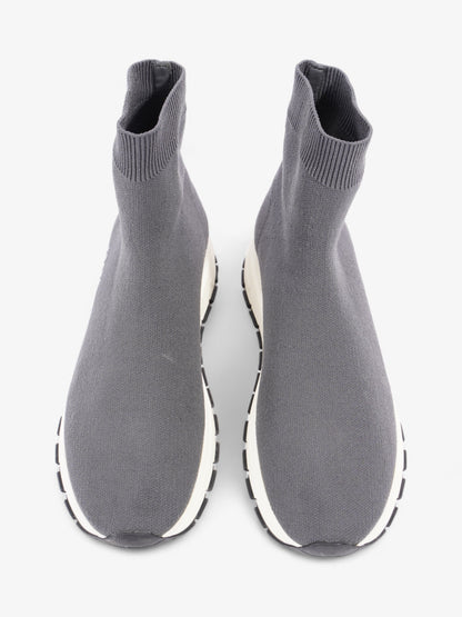 Prada Knit Sneakers Grey Cotton EU 38 UK 5