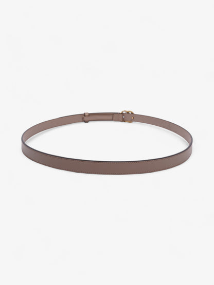 Gucci GG Marmont Thin Belt Dusty Rose / Gold Leather 105cm / 42"