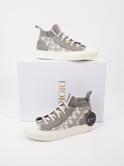 Christian Dior Walk 'n' Dior Deep Grey Technical Fabric EU 37.5 UK 4.5